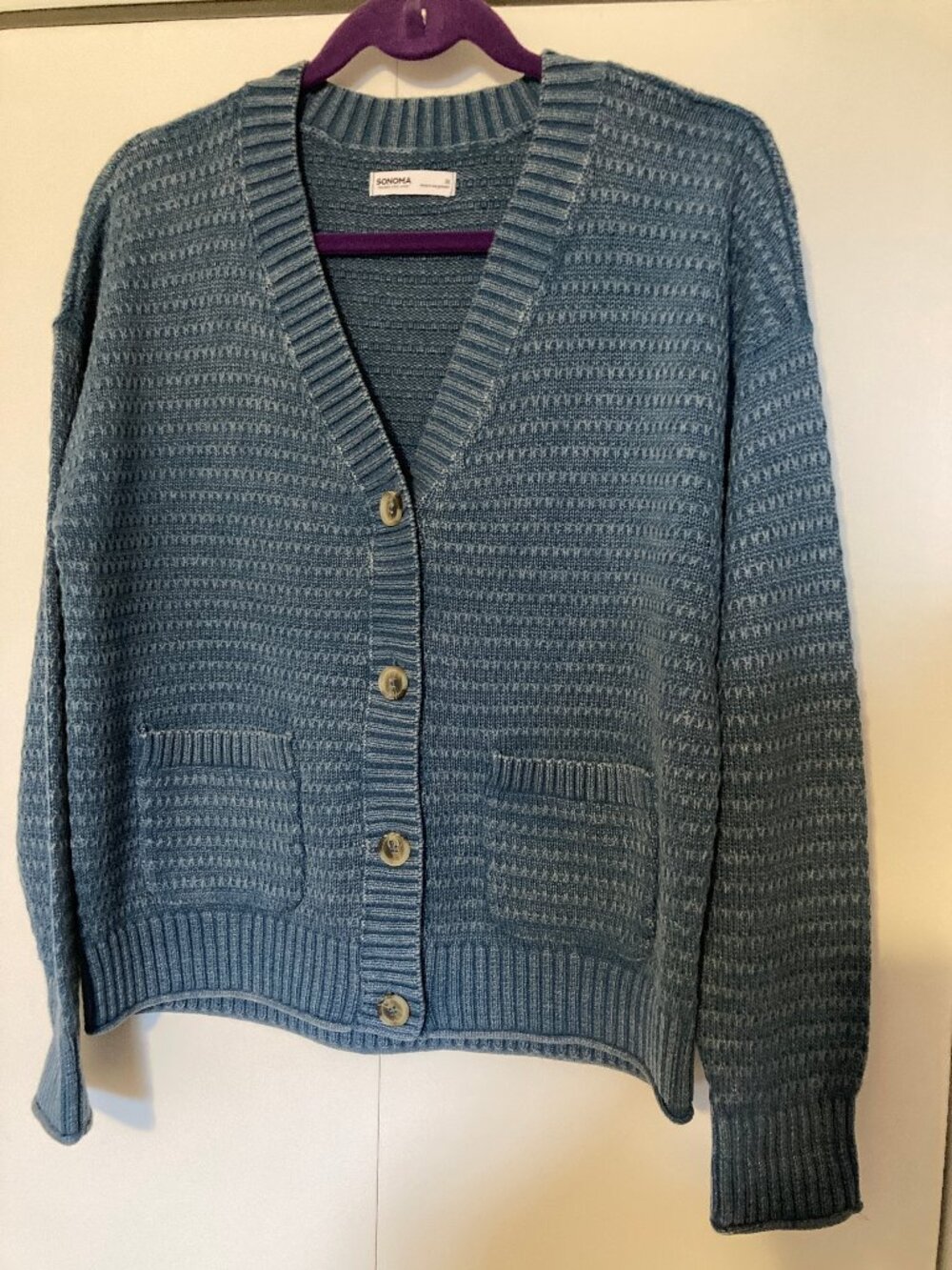 Button Down Sweater Cardigan